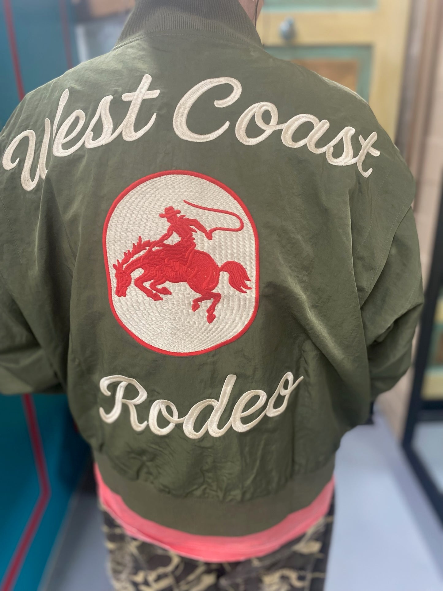 West League Bomber Jacket with Pockets