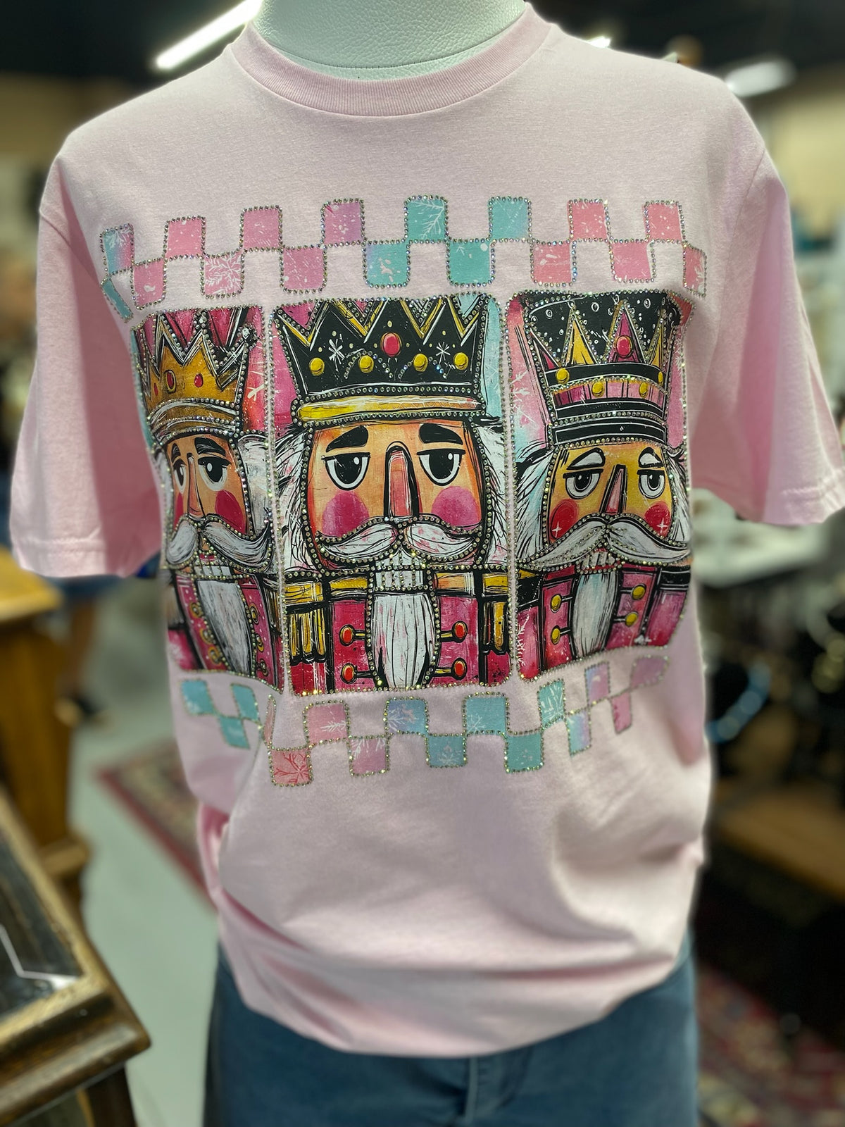 Nutcracker T-shirt with embellishment