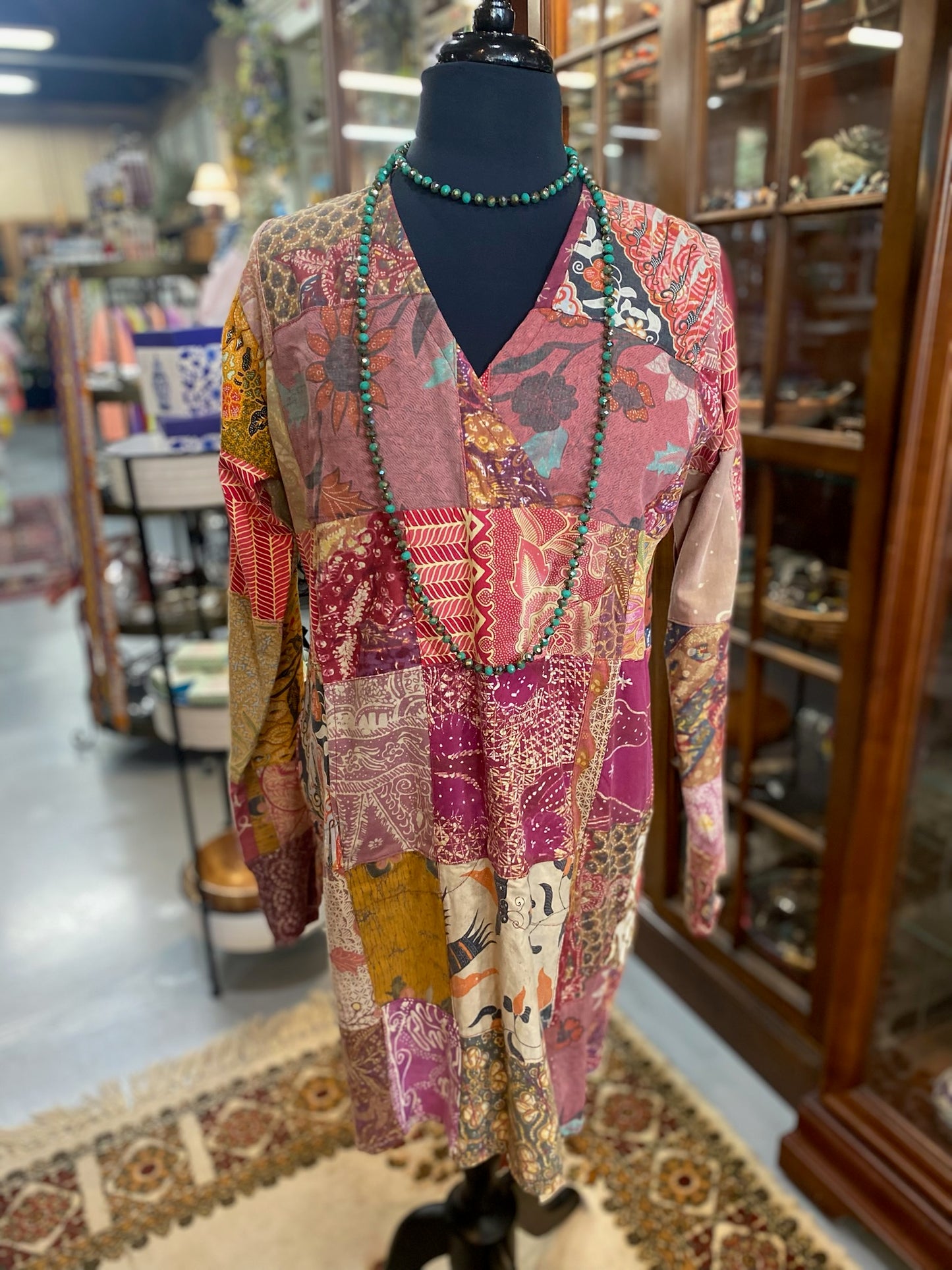 Patchwork Top with Kangaroo pockets