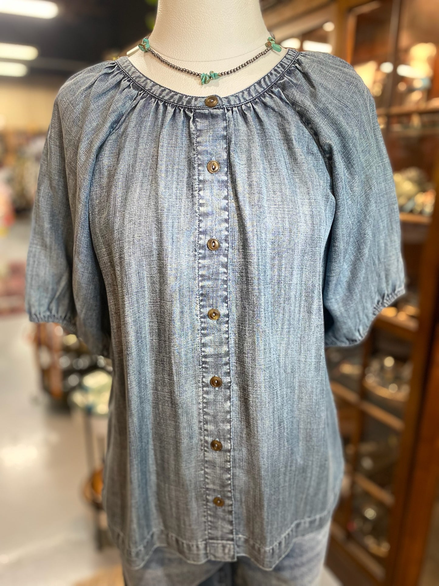 Peasant Botton Top