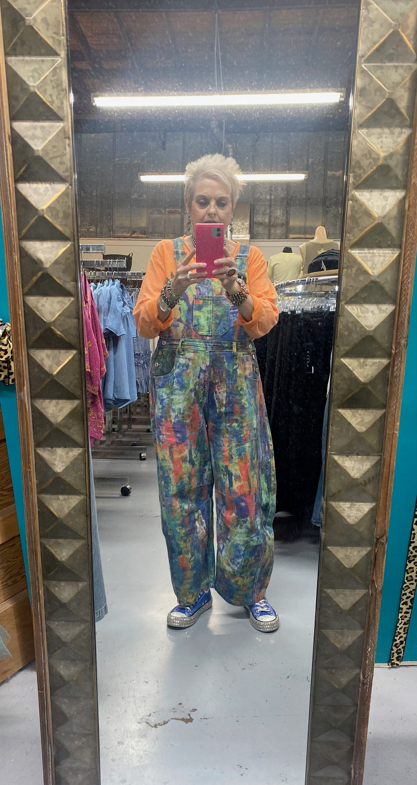 Painted Up Overalls