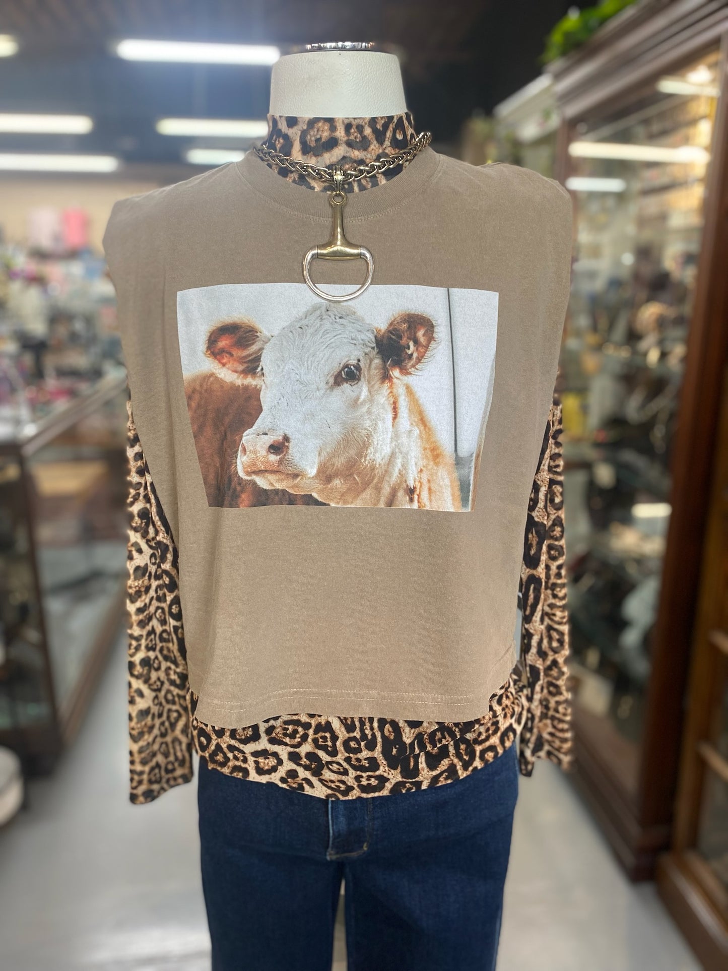 Hereford Calf Boxy Tank