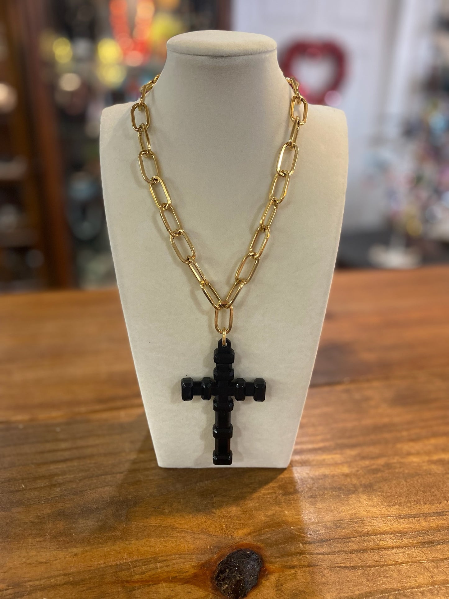 Acrylic Black Cross
