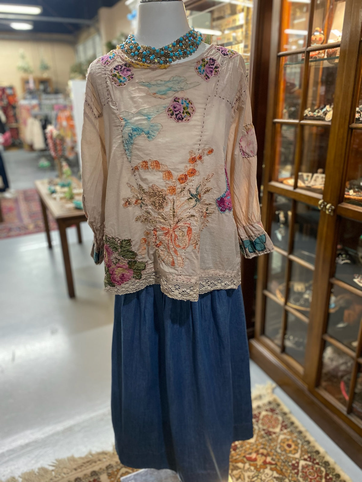 Gilded Bloom Top