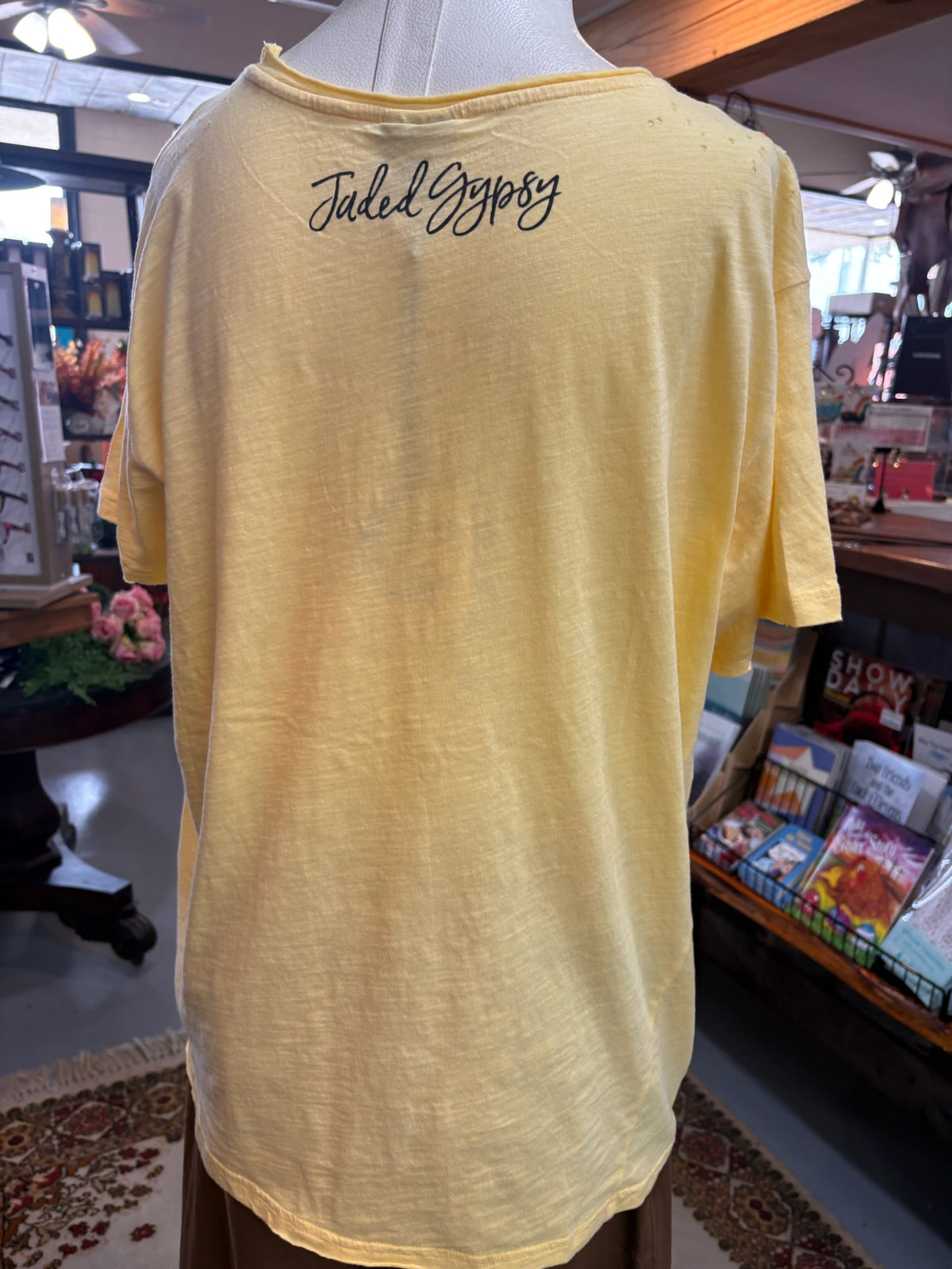 Travel About Moon Dance T-shirt with distressing