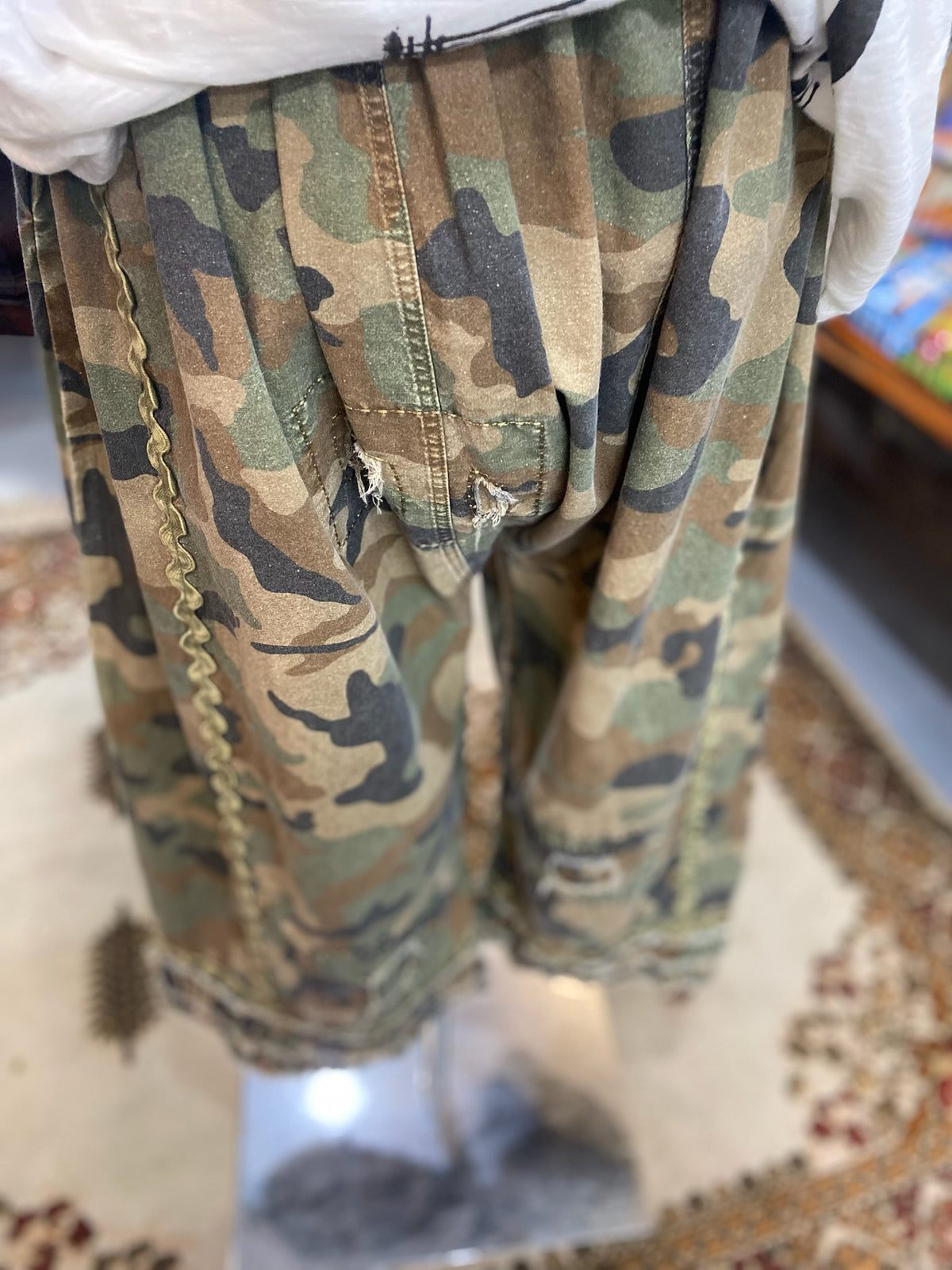 Camo Bloomers with drawstring and pockets
