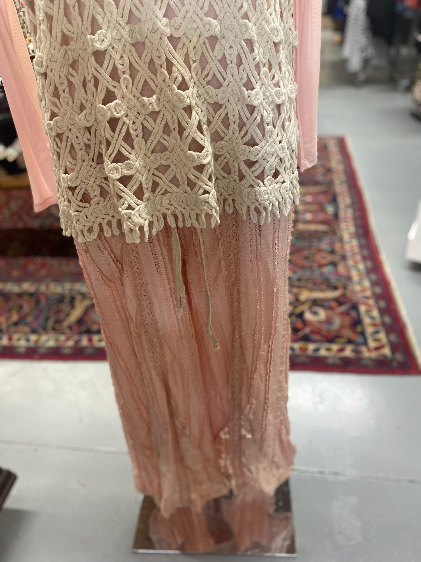 Strawberry Milk Pants with pockets and functioning drawstring