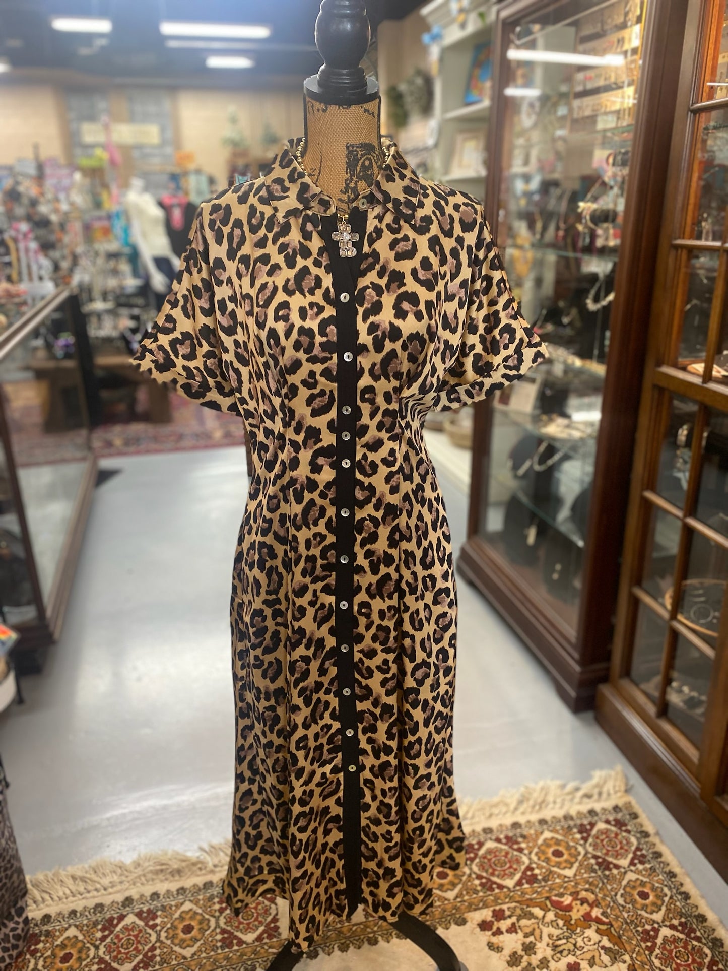 Animal Print Dress