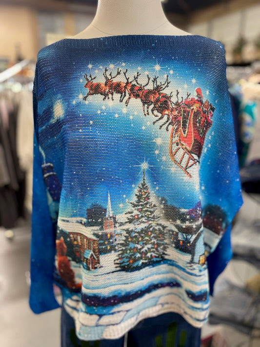 Santa’s Seigh Knit Top