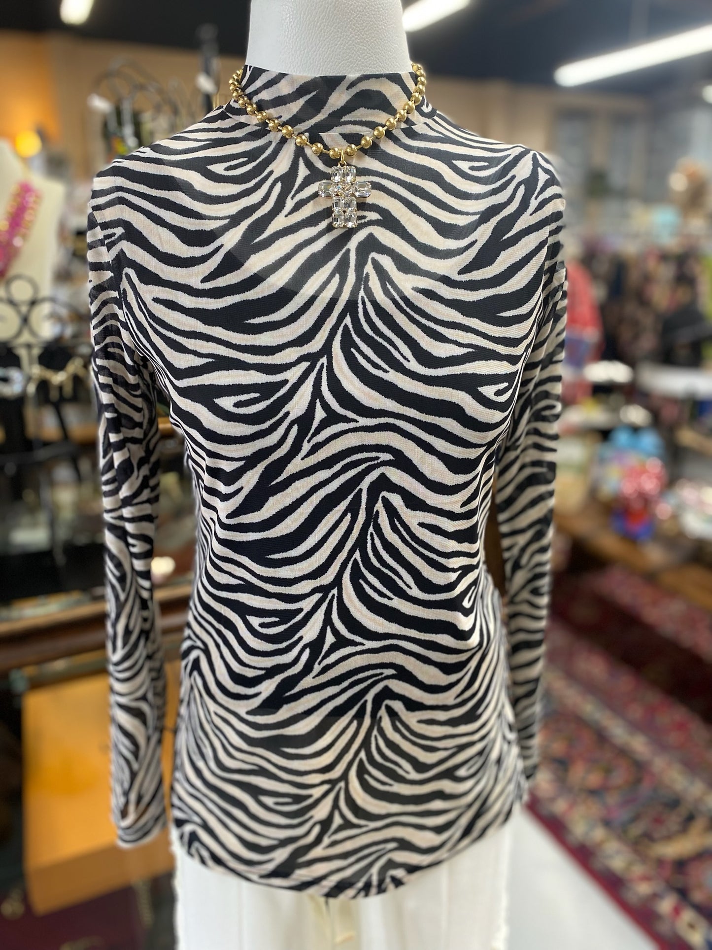 Safari Mesh Top