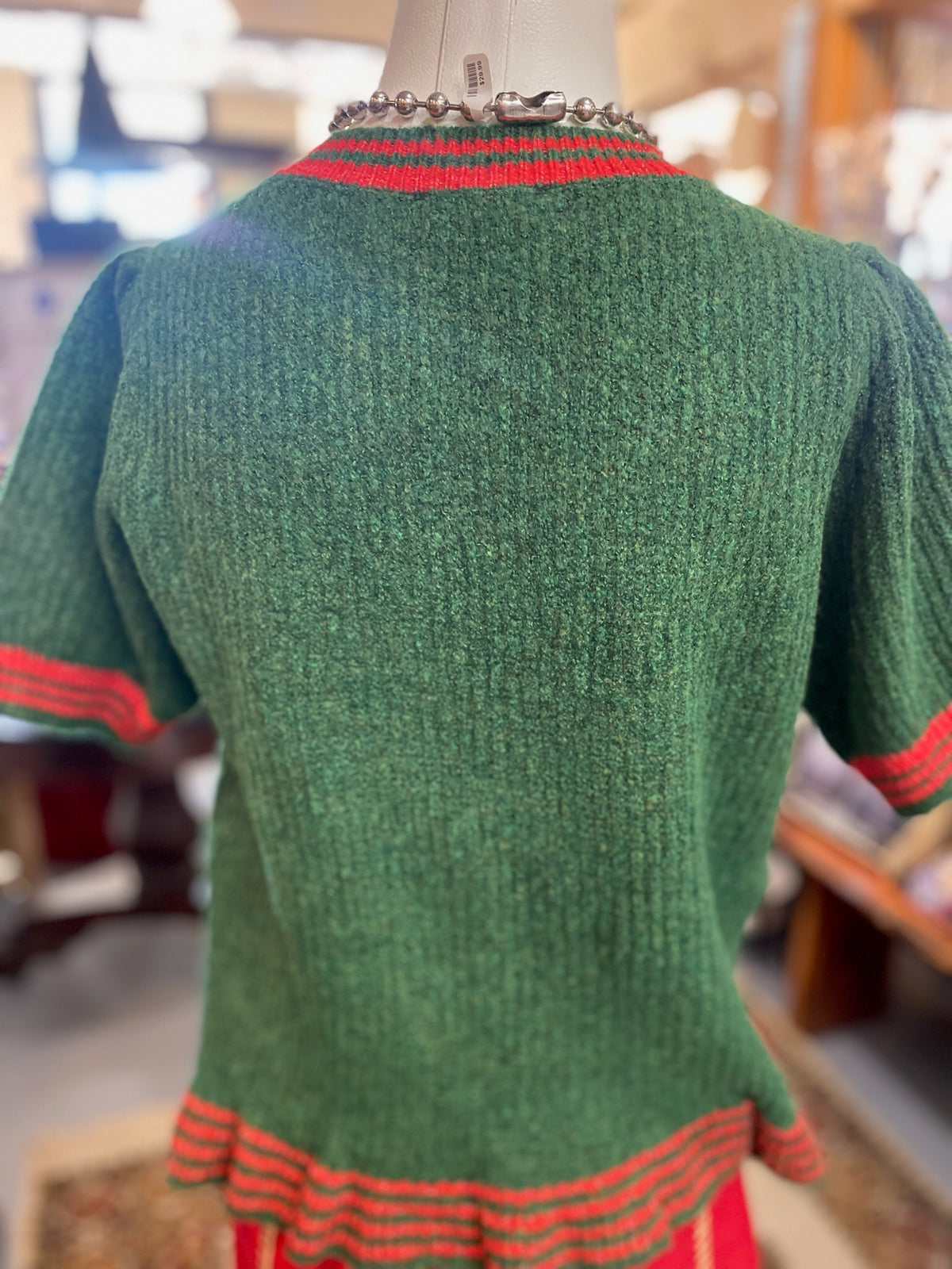 Merry sweater with embroidery
