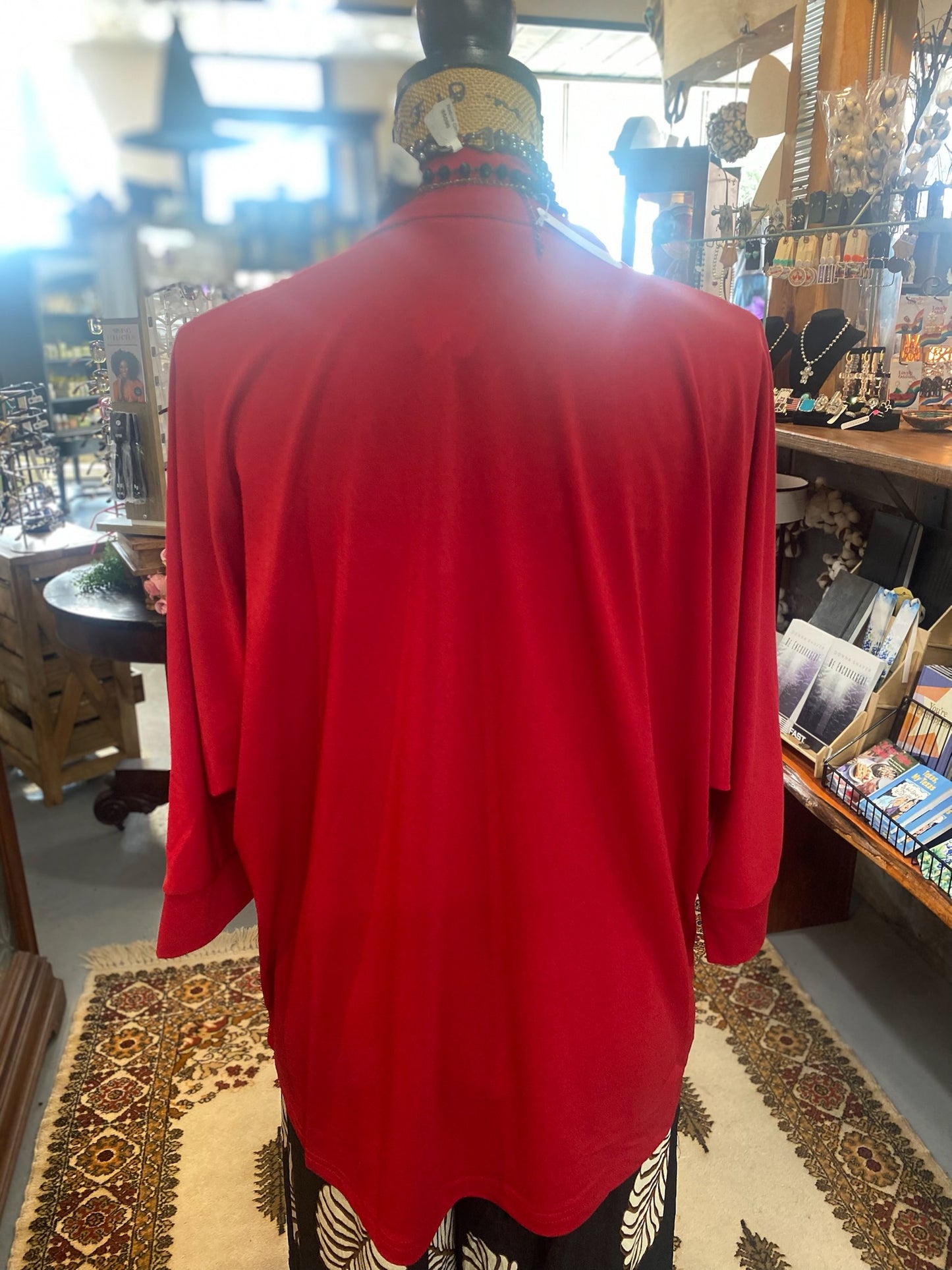 Red Tunic Top