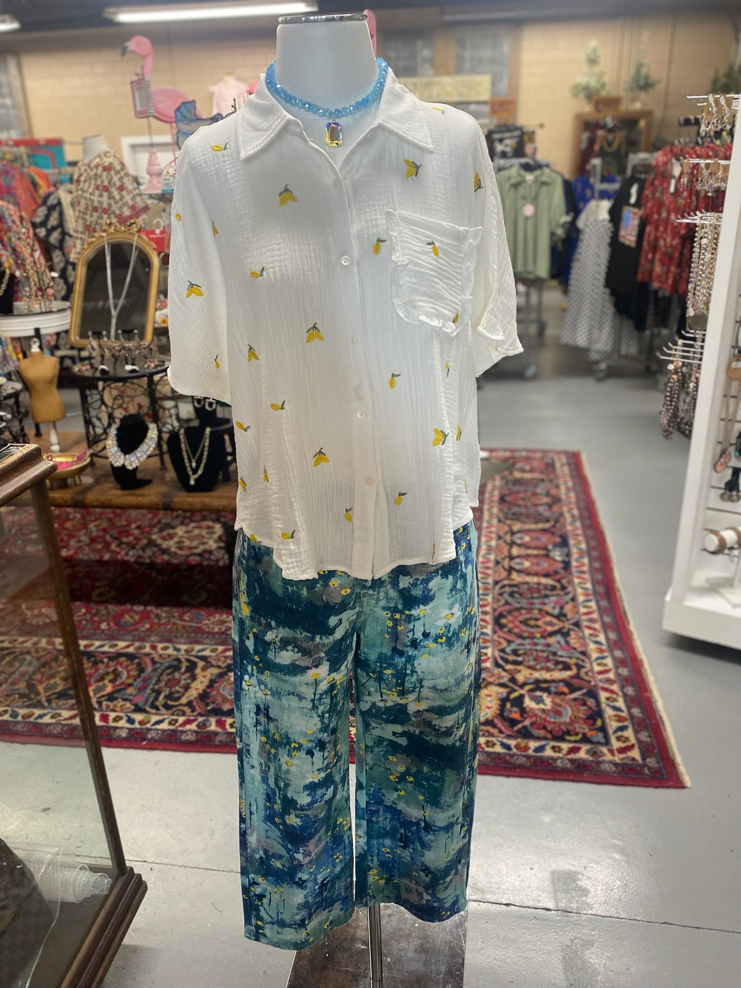 Lemon Gauze Shirt