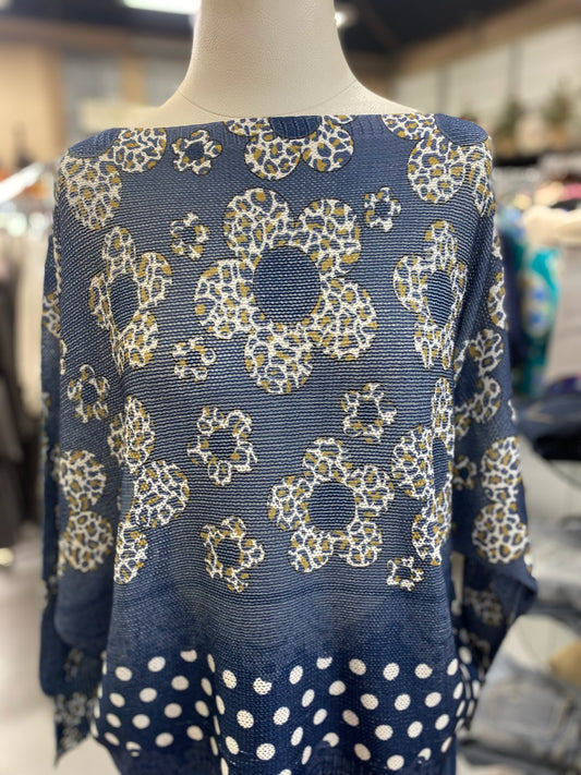 Flower Power Knit Top