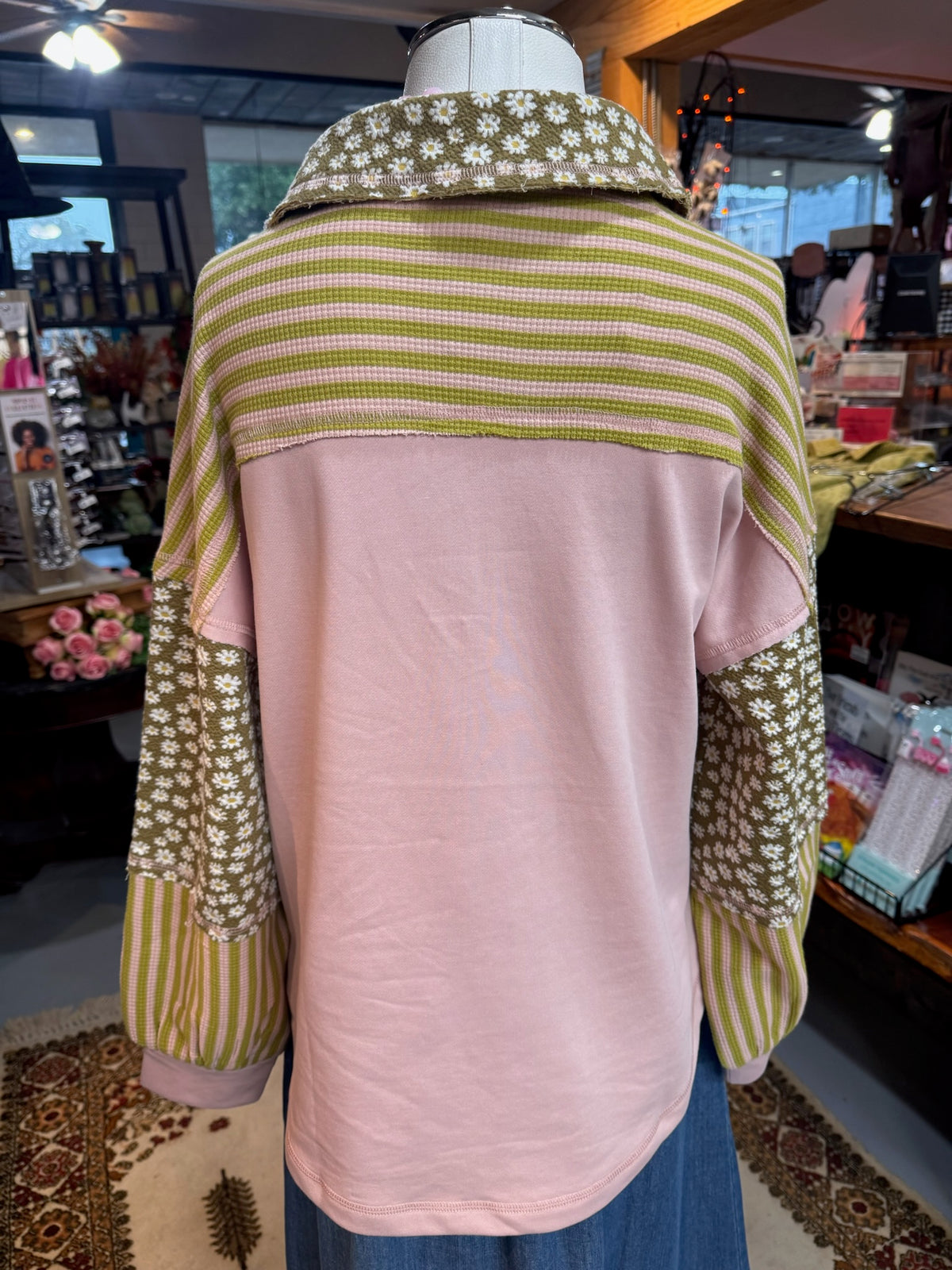 Blush Flower Top