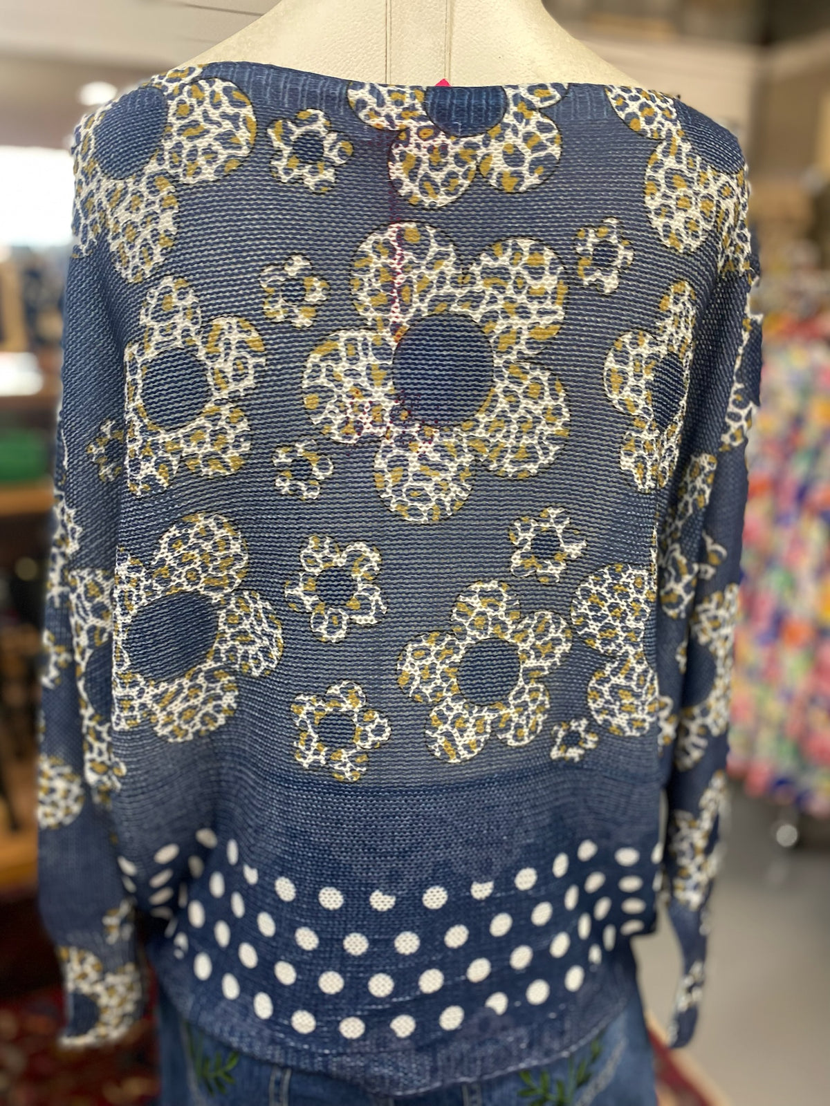 Flower Power Knit Top