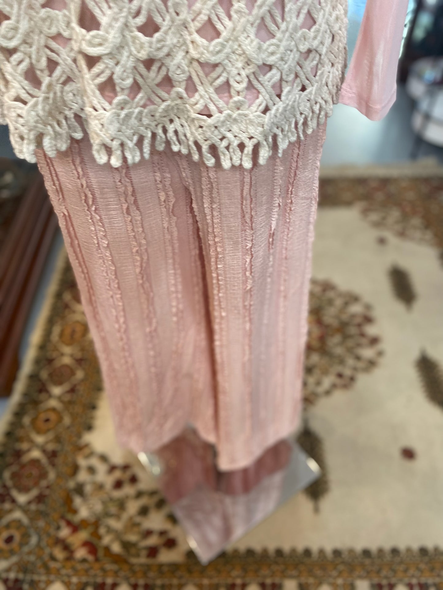 Strawberry Milk Pants with pockets and functioning drawstring