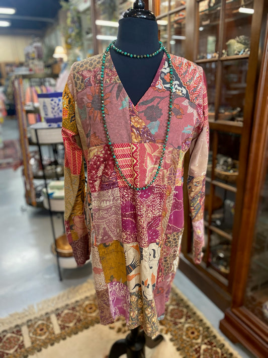 Patchwork Top with Kangaroo pockets