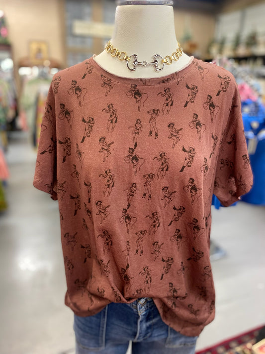 Cowgirl Basic Tee