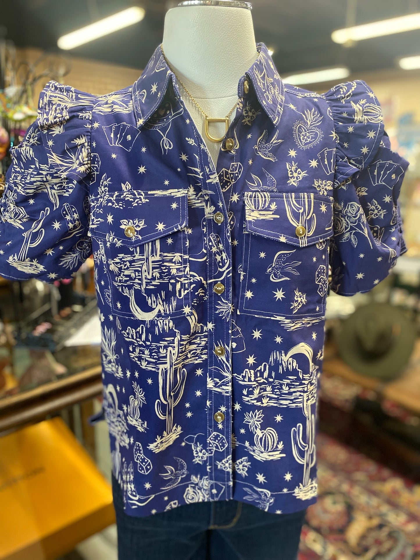 Western Flair Top