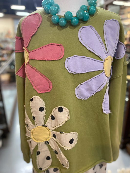 Flower Patch Sweatshirt
