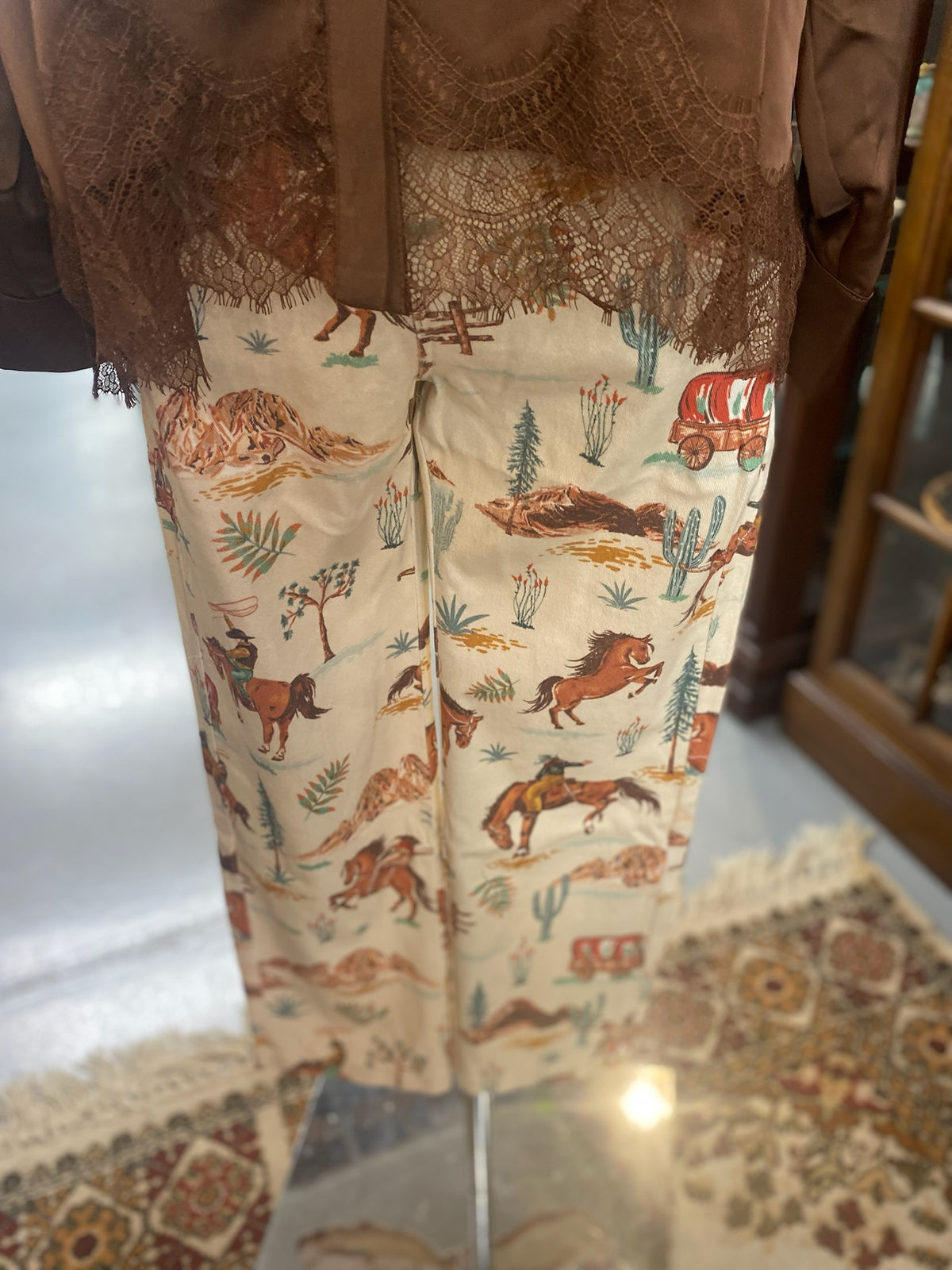 Cowboy Printed Pants
