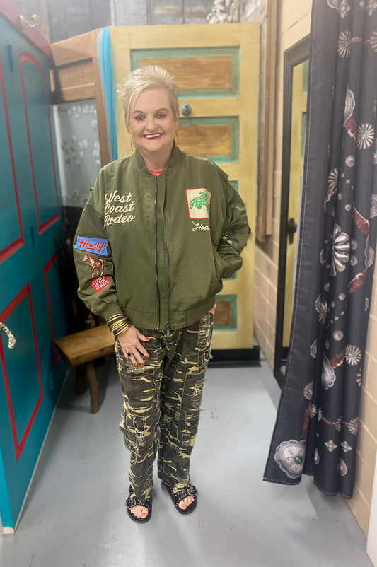 West League Bomber Jacket with Pockets