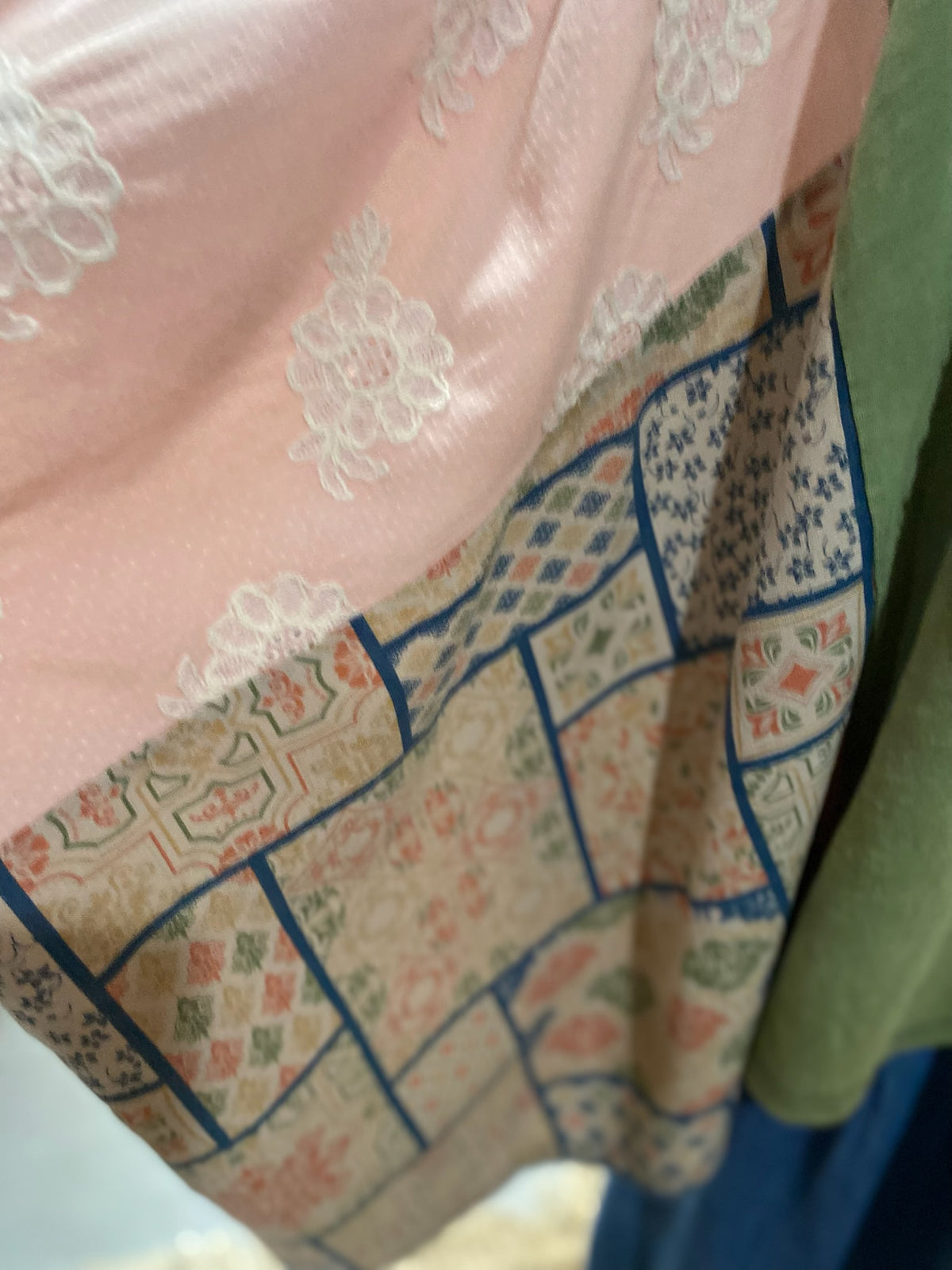 Peace Mix poncho top