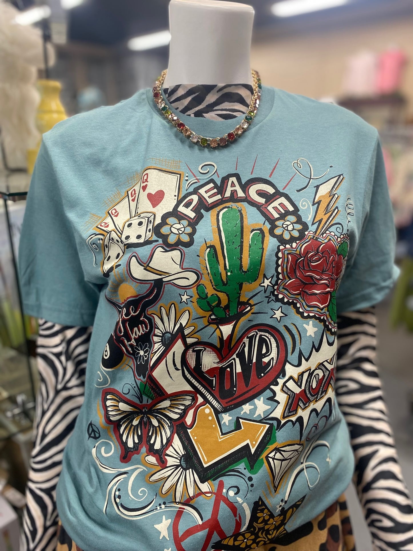 Yeehaw Sketchbook T-shirt