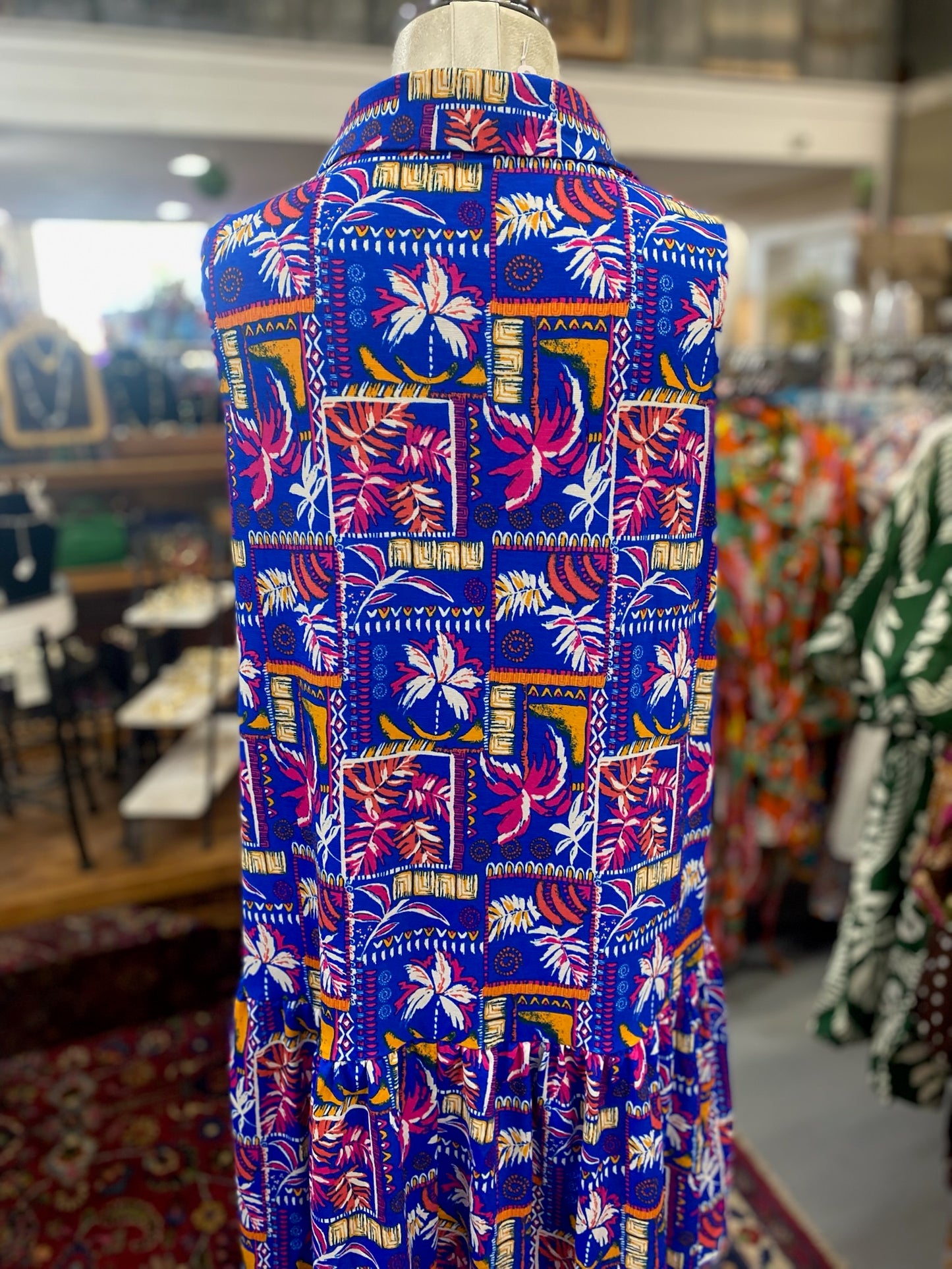 Vacay Dress Royal Blue with Pockets