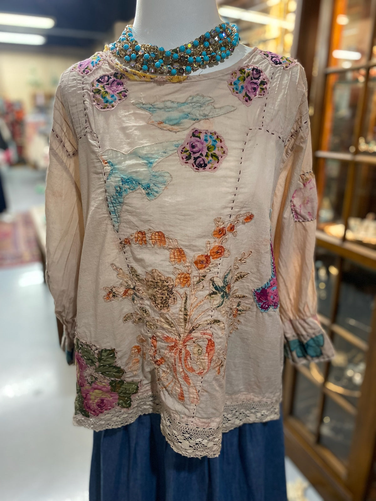 Gilded Bloom Top