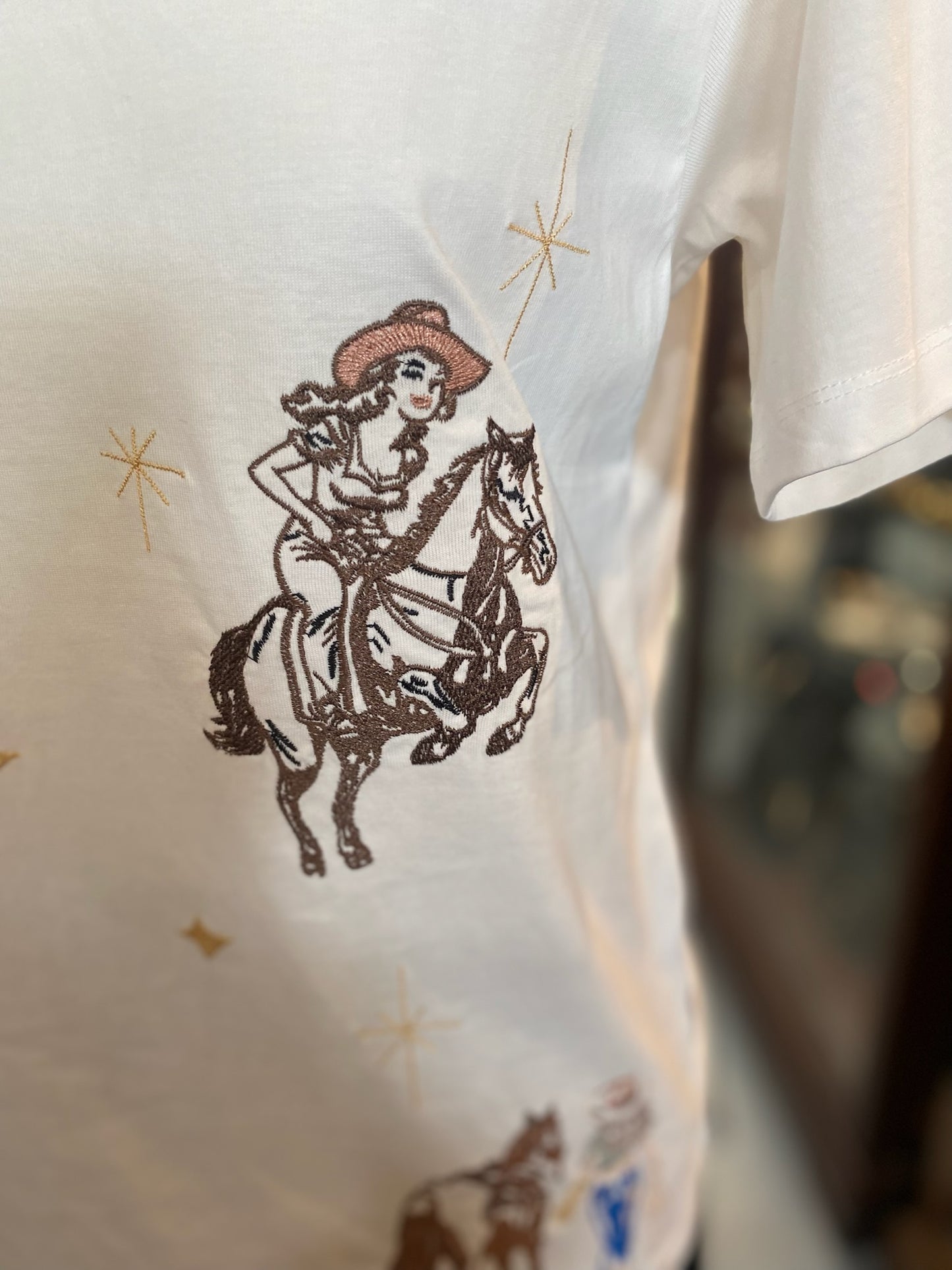 Western Embroidery T-shirt