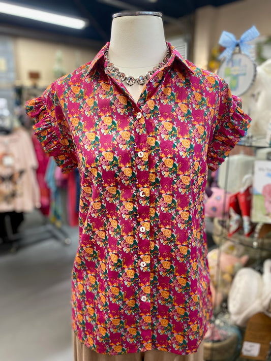Stevie Top in Pink