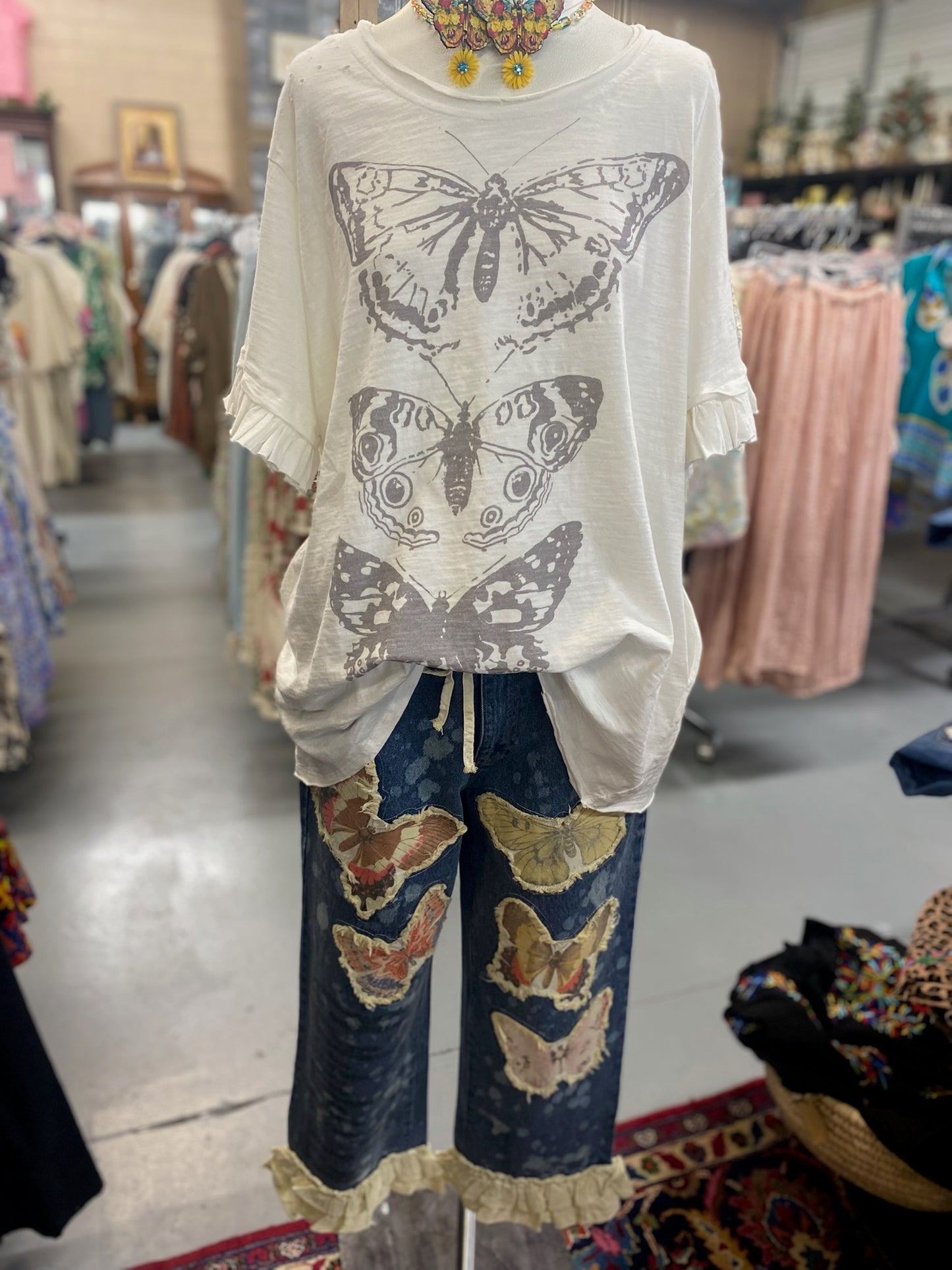 Flutter Sky Jeans