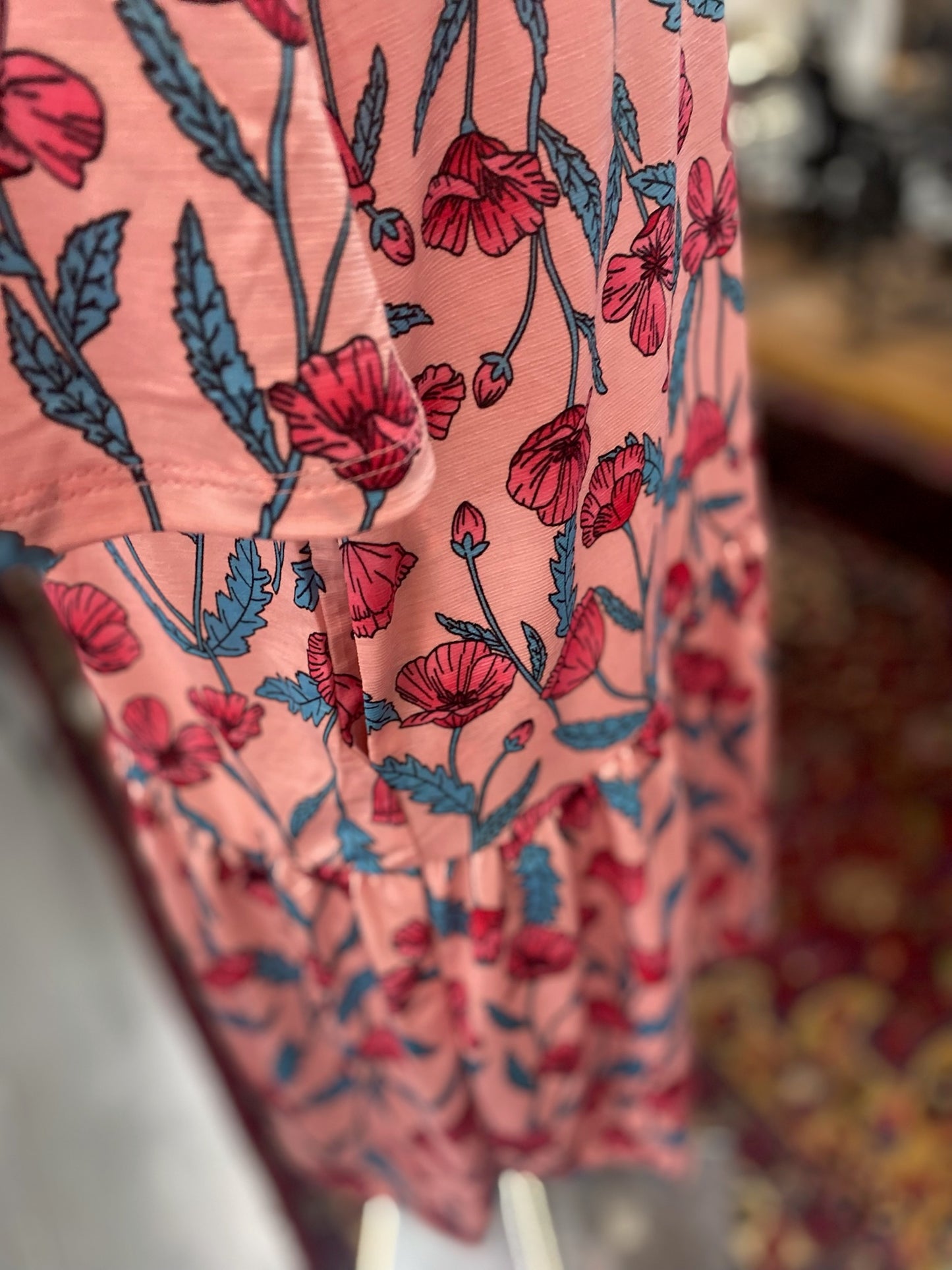 Blush Dress with Pockets
