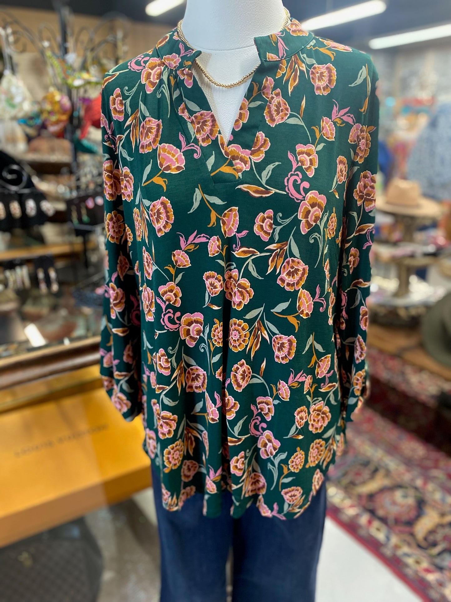 Vic Top Hunter Green