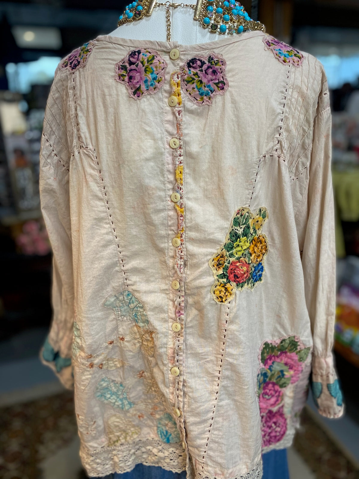 Gilded Bloom Top