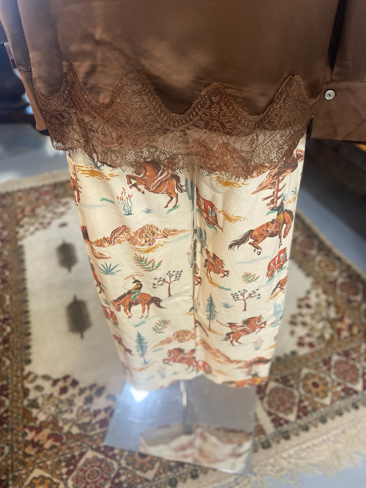 Cowboy Printed Pants