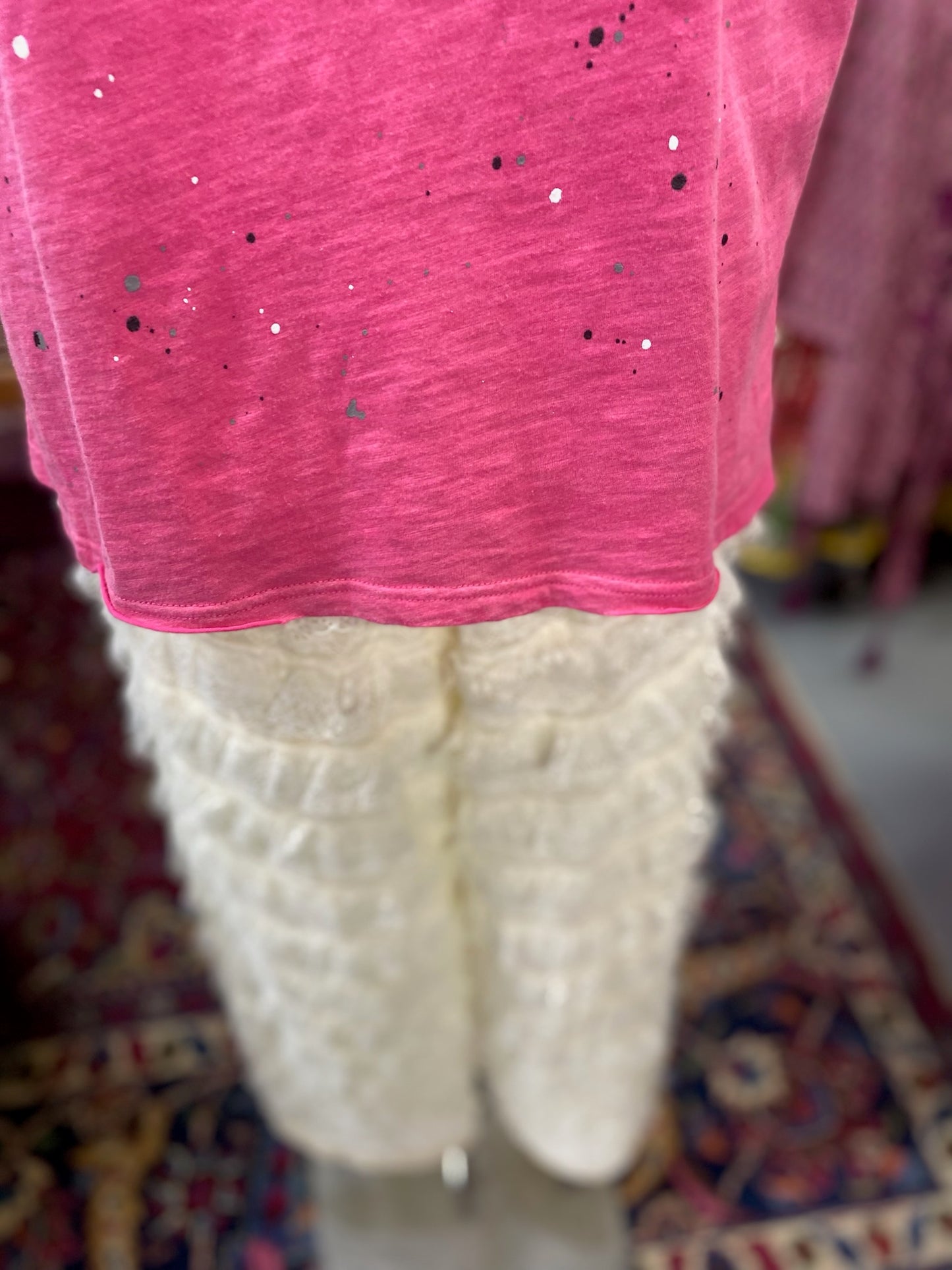 Ruffle & Lace Pants