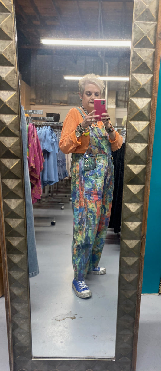 Painted Up Overalls