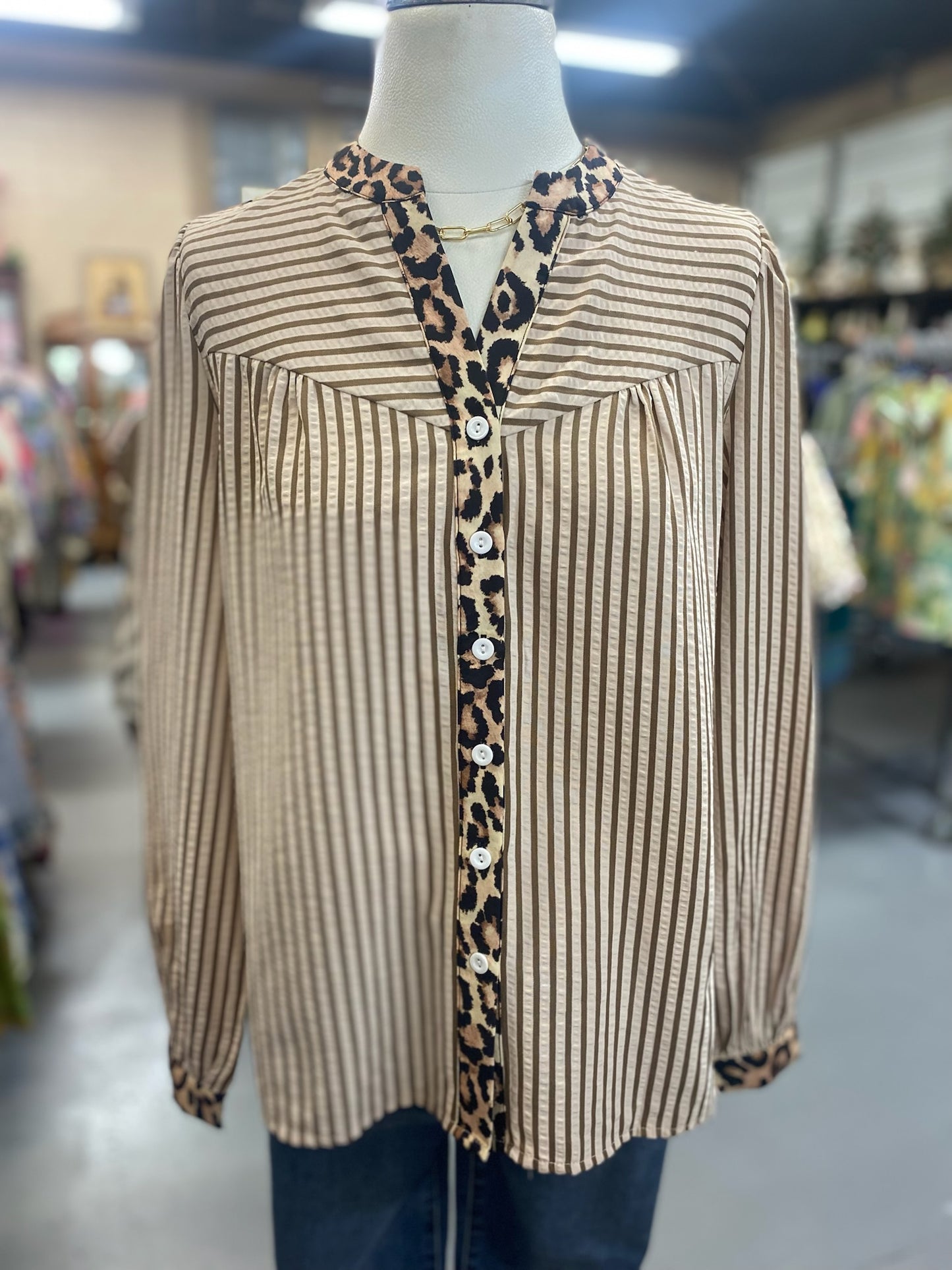 Loretta Stripe Shirt