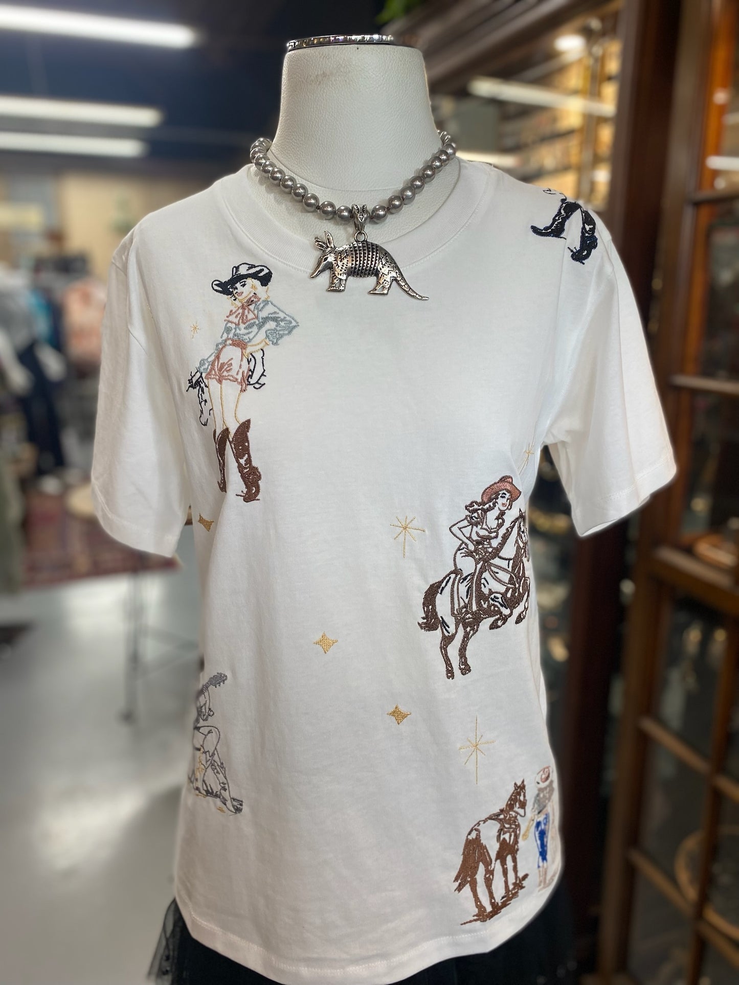 Western Embroidery T-shirt