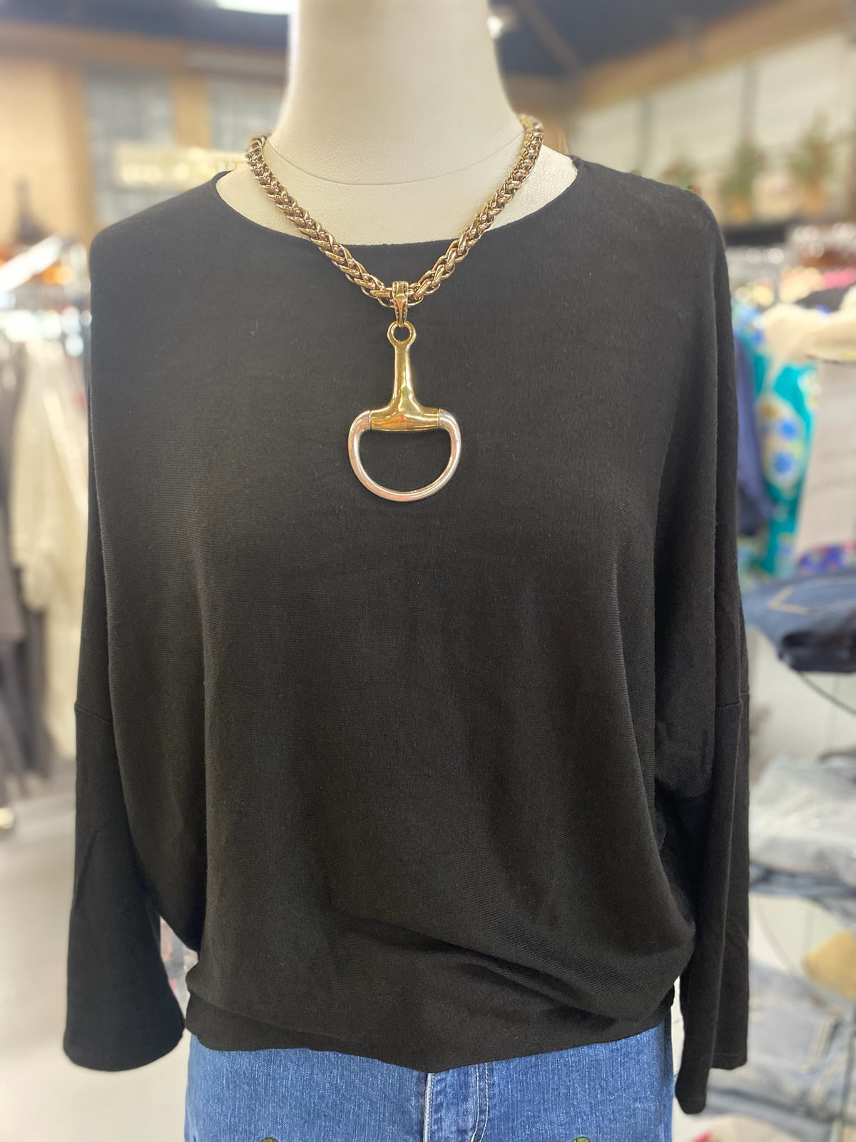Black Lightweight Top