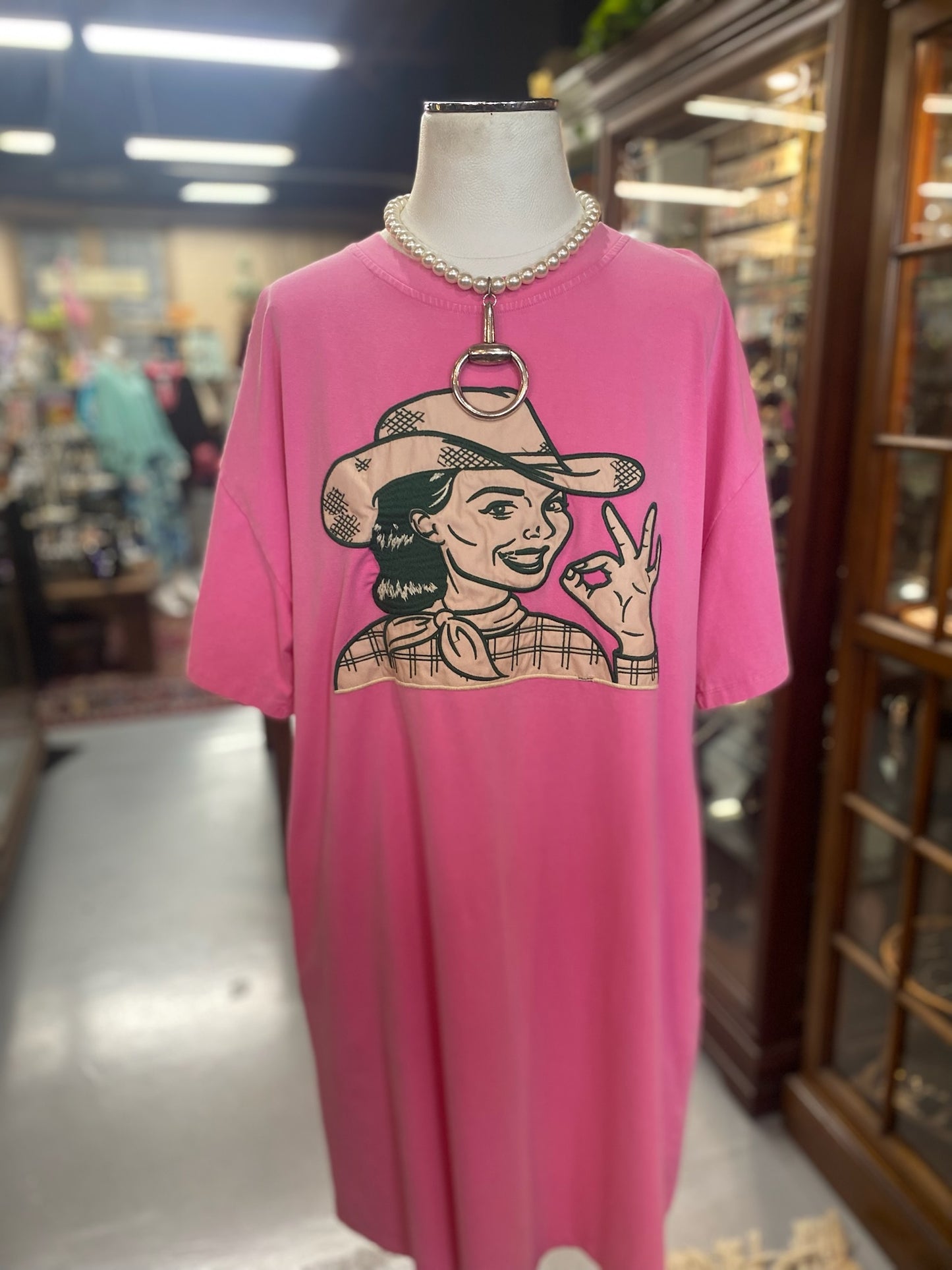 Alrighty Cowgirl Dress with Pockets