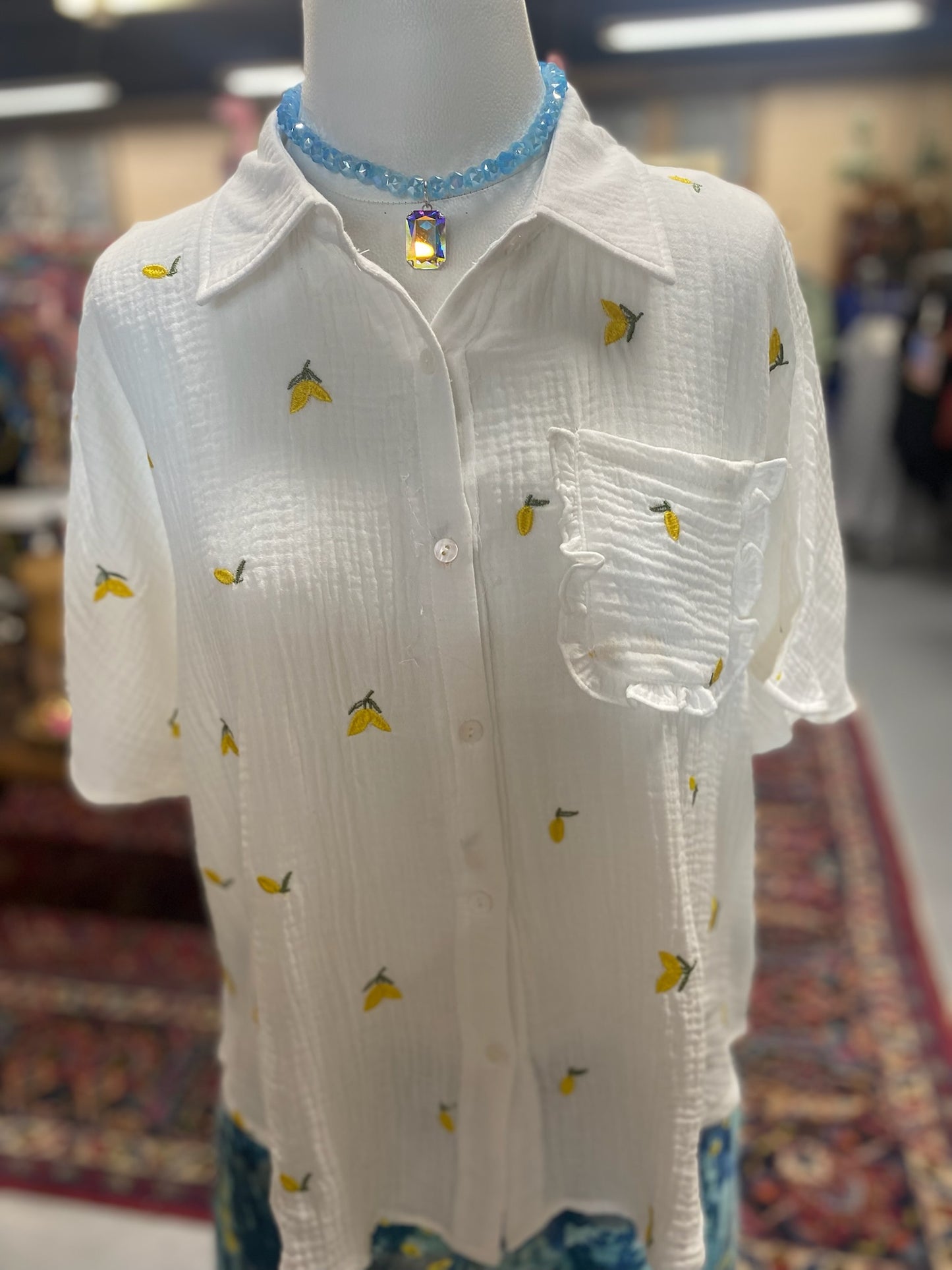 Lemon Gauze Shirt
