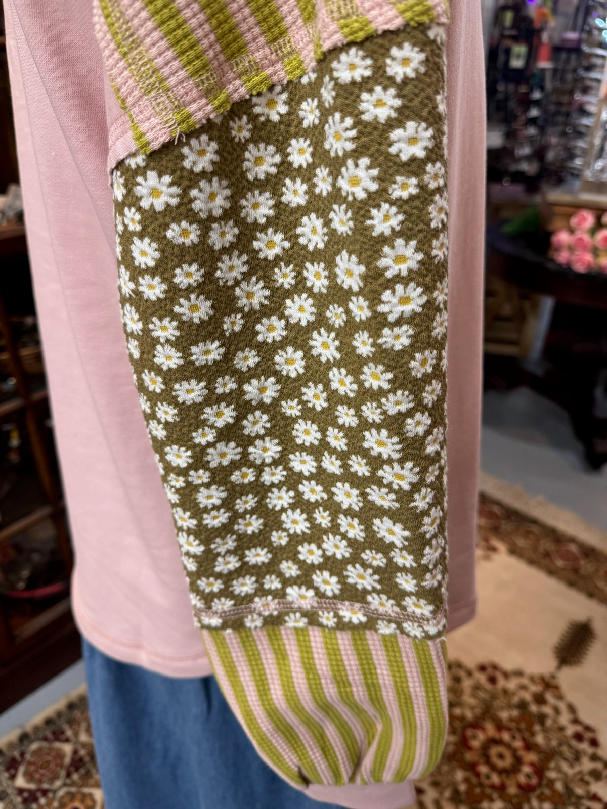 Blush Flower Top