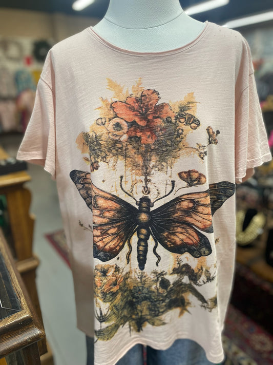 Moon Dance T-shirt in Pink