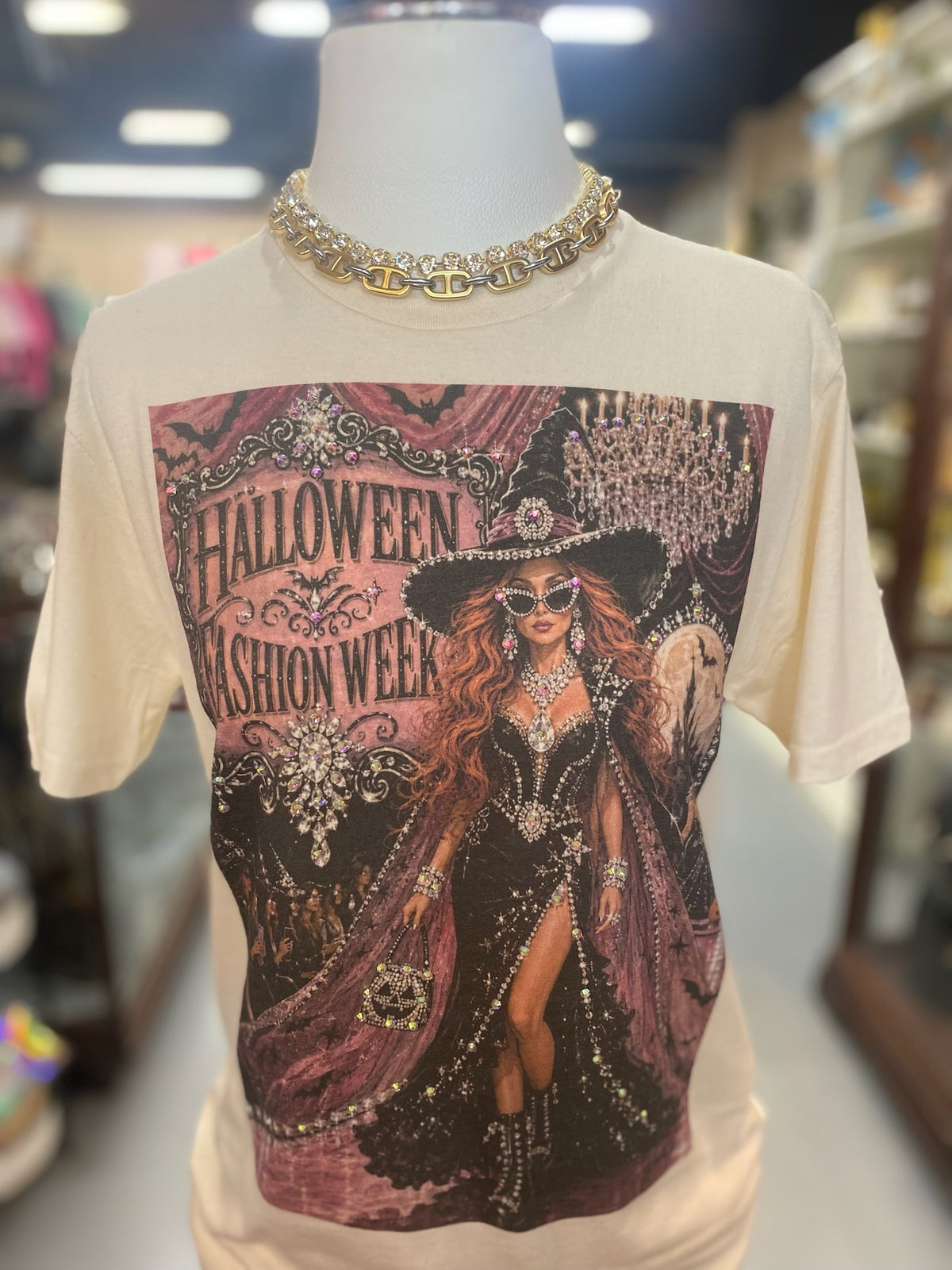 Halloween Fashion Week with embellishments