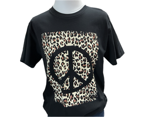 Leopard Peace T-shirt